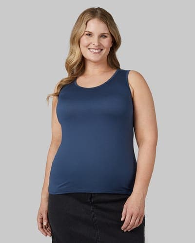 WOMEN'S COOL FITTED BRA TANK 33