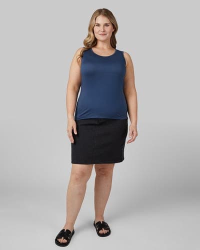 WOMEN'S COOL FITTED BRA TANK 36