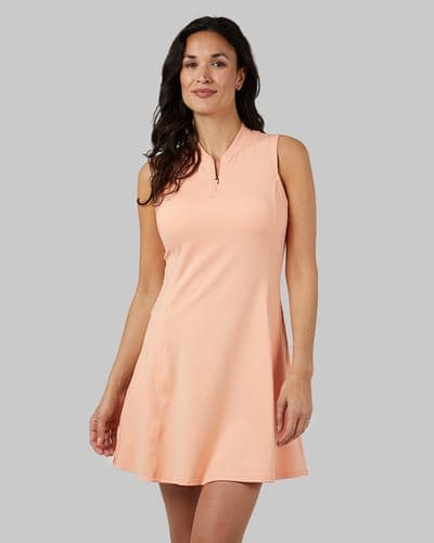WOMEN'S 1/4 ZIP ACTIVE BRA DRESS 1