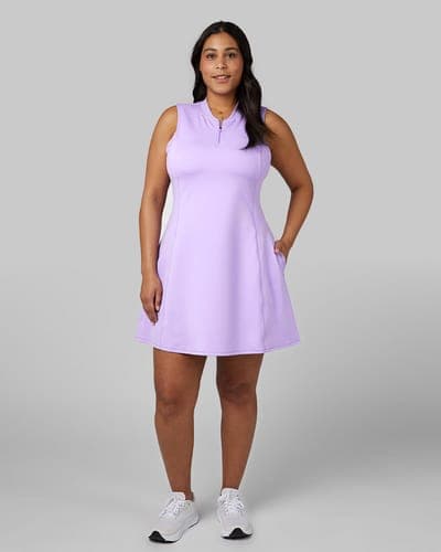 WOMEN'S 1/4 ZIP ACTIVE BRA DRESS 18