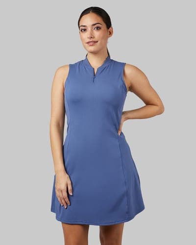 WOMEN'S 1/4 ZIP ACTIVE BRA DRESS 19