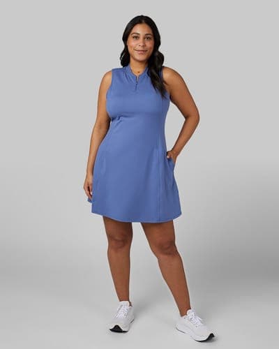 WOMEN'S 1/4 ZIP ACTIVE BRA DRESS 30