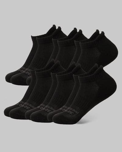 WOMEN'S 6-PACK COOL COMFORT ANKLE RUNNING SOCKS 1