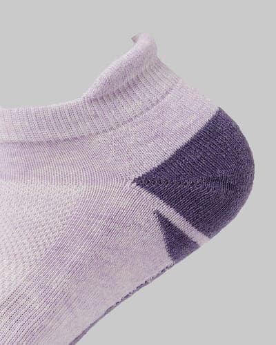 WOMEN'S 6-PACK COOL COMFORT ANKLE RUNNING SOCKS 17