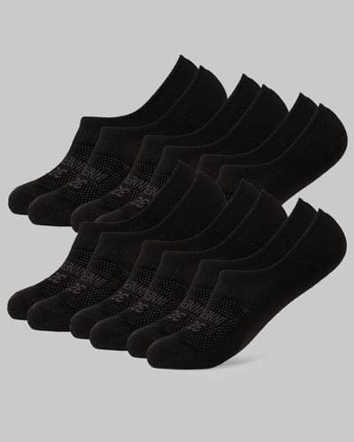 WOMEN'S 6-PACK COOL COMFORT NO SHOW SOCKS 7