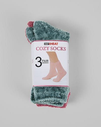 WOMEN'S 3-PACK COZY LOUNGE SOCKS 8