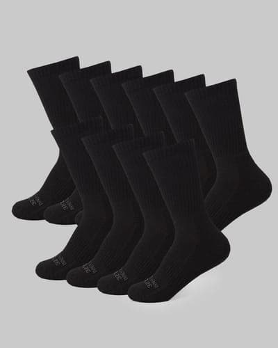 WOMEN'S 5-PACK COOL COMFORT CREW SOCKS 1