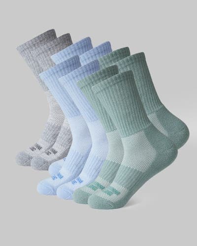 WOMEN'S 5-PACK COOL COMFORT CREW SOCKS 19