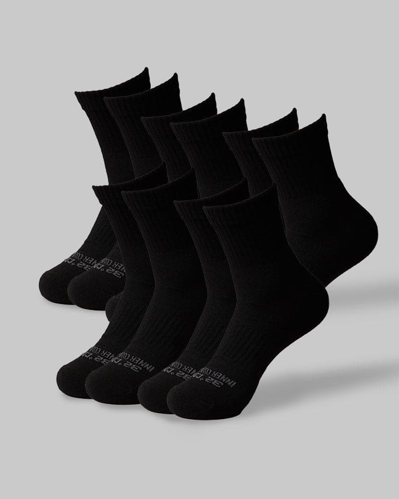 WOMEN'S 5-PACK COOL COMFORT QUARTER SOCKS