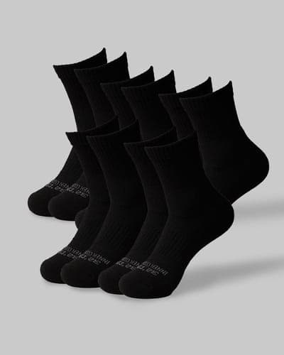 WOMEN'S 5-PACK COOL COMFORT QUARTER SOCKS 1