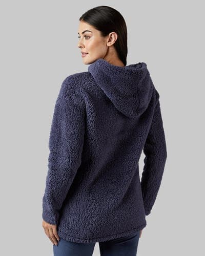 WOMEN'S SOFT SHERPA PULLOVER HOODIE 5
