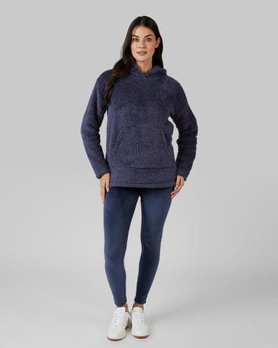 WOMEN'S SOFT SHERPA PULLOVER HOODIE 6
