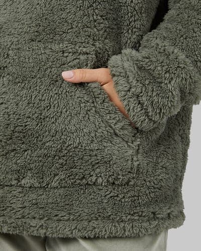WOMEN'S SOFT SHERPA PULLOVER HOODIE 14