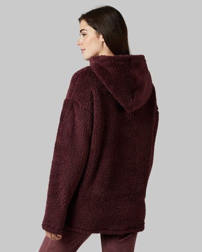 WOMEN'S SOFT SHERPA PULLOVER HOODIE 23