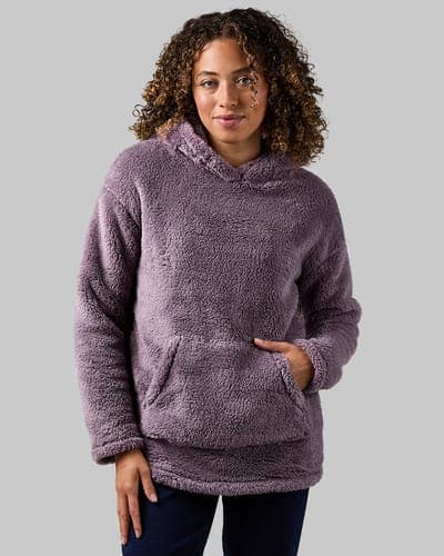 WOMEN'S SOFT SHERPA PULLOVER HOODIE 25