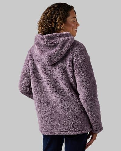WOMEN'S SOFT SHERPA PULLOVER HOODIE 29