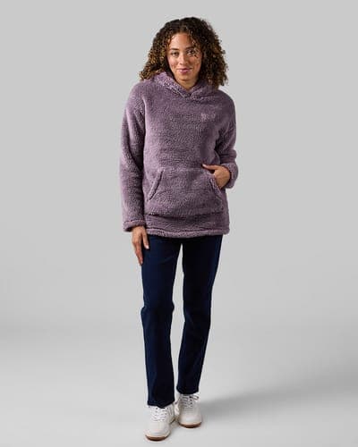 WOMEN'S SOFT SHERPA PULLOVER HOODIE 30