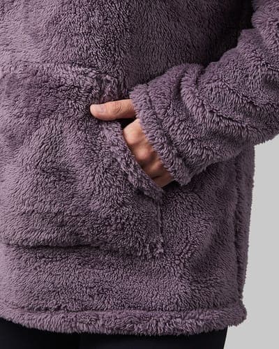 WOMEN'S SOFT SHERPA PULLOVER HOODIE 32