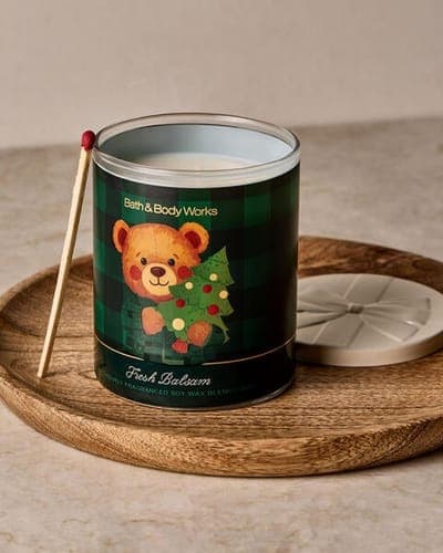 Fresh Balsam Single Wick Candle 3