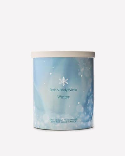 Winter Single Wick Candle 1
