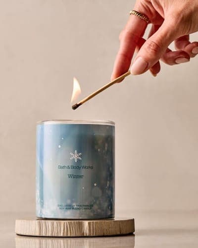 Winter Single Wick Candle 3