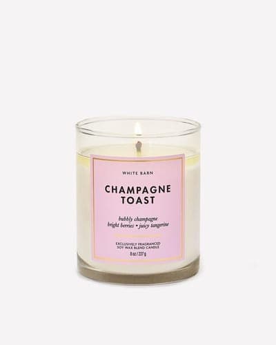 Champagne Toast Single Wick Candle 1
