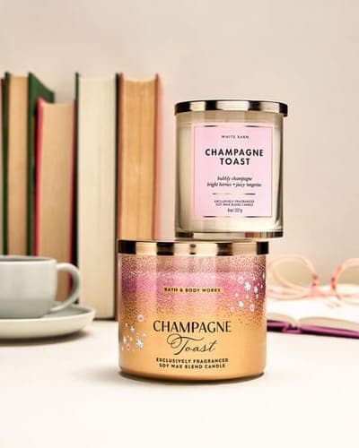 Champagne Toast Single Wick Candle 5