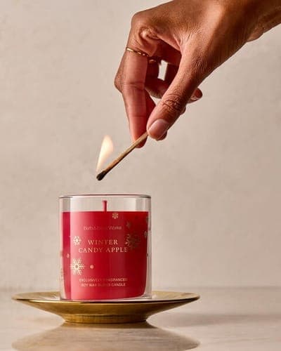 Winter Candy Apple Single Wick Candle 3