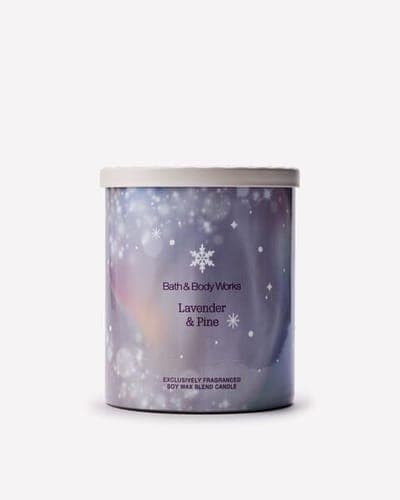 Lavender & Pine Single Wick Candle 1