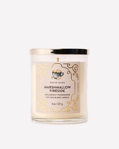 Marshmallow Fireside Single Wick Candle 1