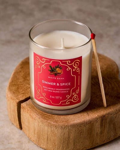 Simmer & Spice Single Wick Candle 3