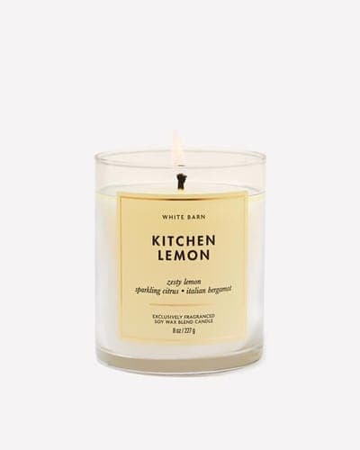 Kitchen Lemon Single Wick Candle 1