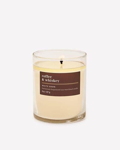 Coffee & Whiskey Single Wick Candle 1