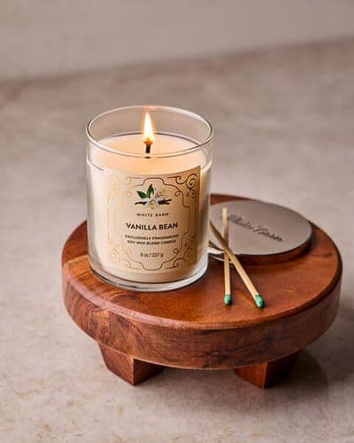 Vanilla Bean Single Wick Candle 3