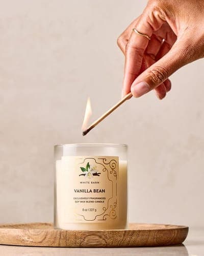 Vanilla Bean Single Wick Candle 4