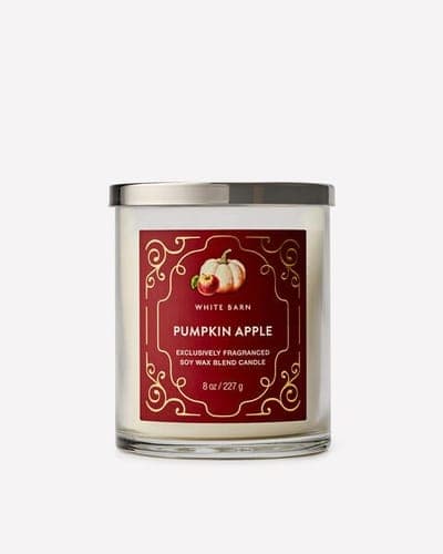 Pumpkin Apple Single Wick Candle 1