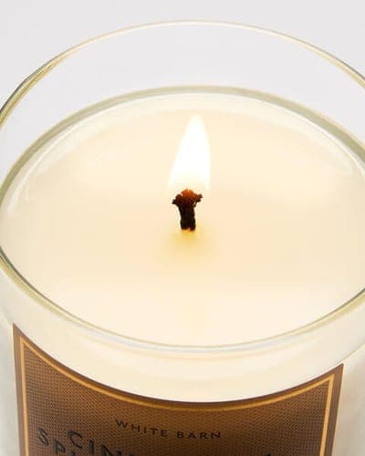 Cinnamon Spiced Vanilla Single Wick Candle 4