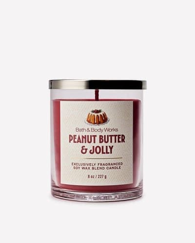Peanut Butter & Jolly Single Wick Candle 1