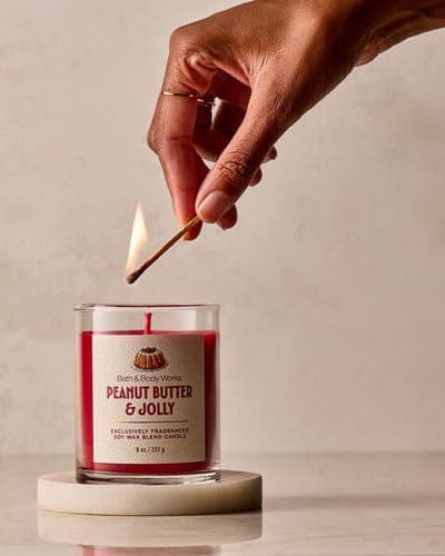 Peanut Butter & Jolly Single Wick Candle 3