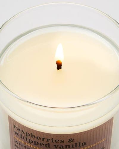 Raspberries & Whipped Vanilla Single Wick Candle 4