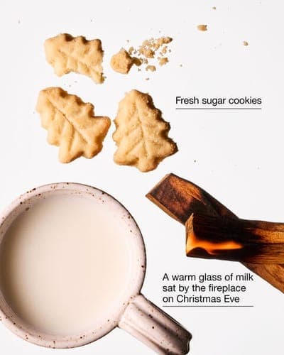 Santa's Milk & Cookies Single Wick Candle 2