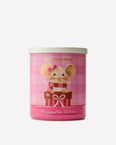 Wrapped in Velvet Single Wick Candle 1