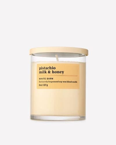 Pistachio Milk & Honey Single Wick Candle 1