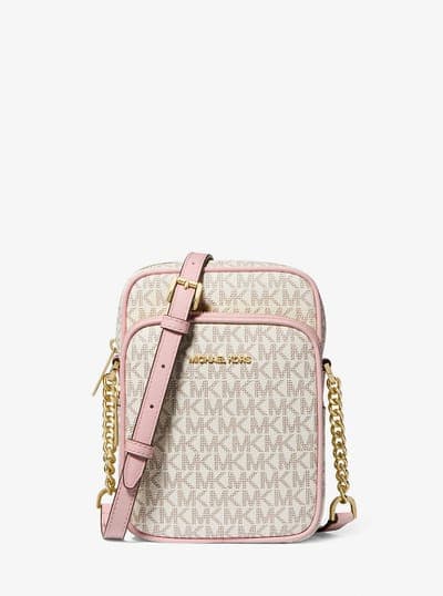 Jet Set Travel Medium Logo Crossbody Bag 9