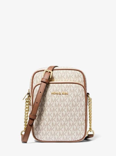 Jet Set Travel Medium Logo Crossbody Bag 8