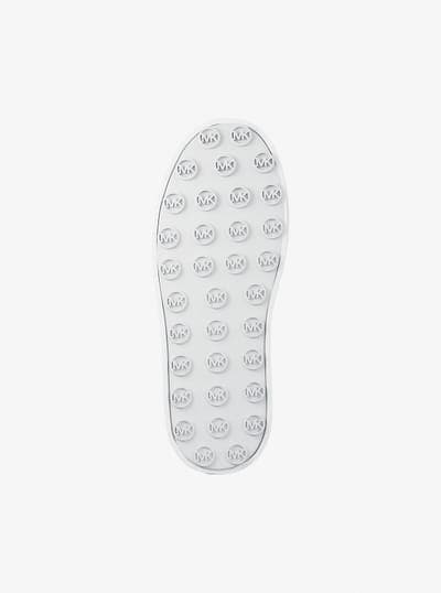 Romey Two-Tone Logo Platform Sneaker 28