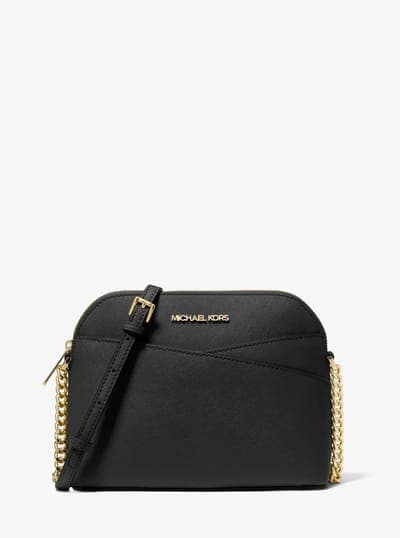 Michael Kors Outlet Jet Set Travel Medium Dome Crossbody Bag 4