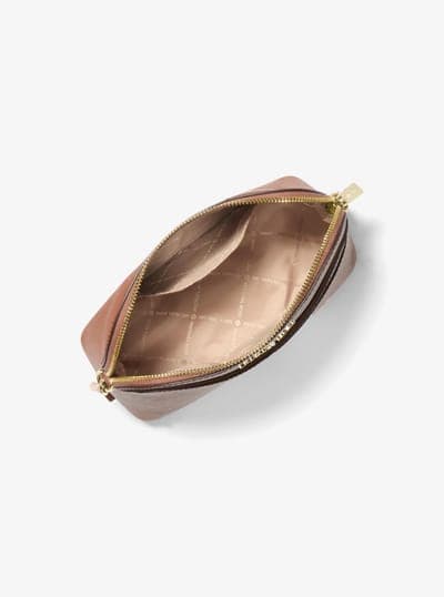 Michael Kors Outlet Jet Set Travel Medium Dome Crossbody Bag 8