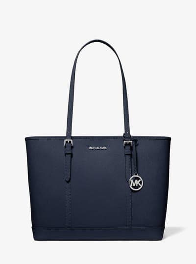 Jet Set Travel Large Saffiano Leather Tote Bag 1