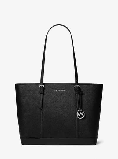 Jet Set Travel Large Saffiano Leather Tote Bag 4